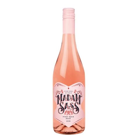 Madam Sass Central Otago Pinot Noir Rosé 750ml White Wine Super Liquor