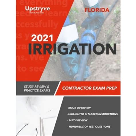 영문도서 2021 Florida Irrigation Contractor Exam Prep Study Review