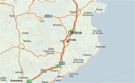 Girona City Map