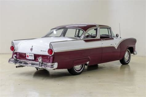 1955 Ford Crown Victoria 53038 Miles Burgundy Coupe 272ci 2 Spd Auto