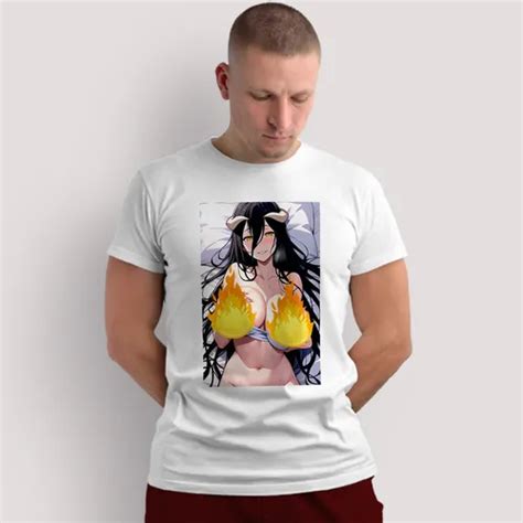 Playera Ha Hentai Ahegao Albedo Overlord P Meses sin interés