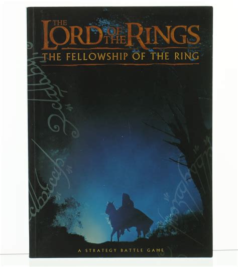 LOTR The Fellowship Of The Ring Book | WHTREASURY