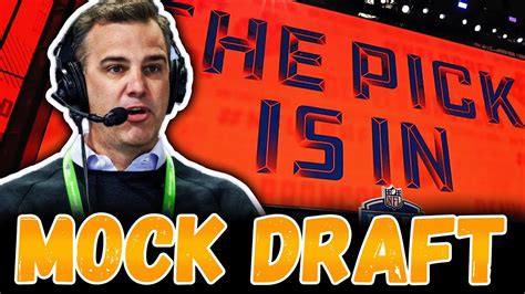 Reacting To Daniel Jeremiah S Nfl Mock Draft Youtube