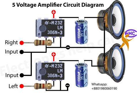 Mini Amplifier Circuit Board Electronics Help Care