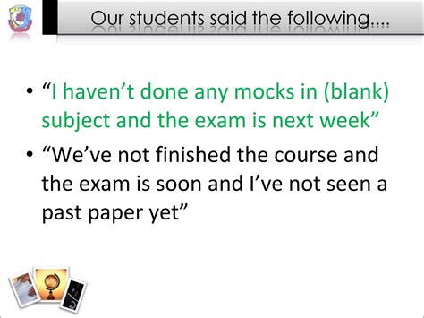 Achieving exam success | PPT