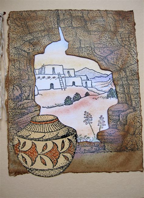 Southwestern Themes From Artist Judy B And J Art Stamps New Mexico