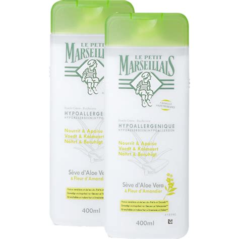 Achat Le Petit Marseillais Gel Douche Sève d Aloe Vera Fleur d