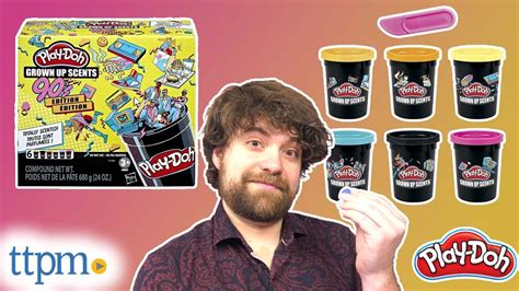 Play Doh Grown Up Scents 90s Edition From Hasbro Review YouTube