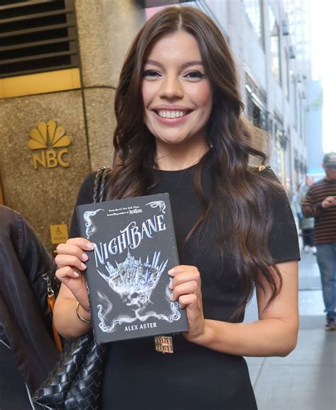 Alex Aster at NBC Studios in New York 11/01/2023 • CelebMafia