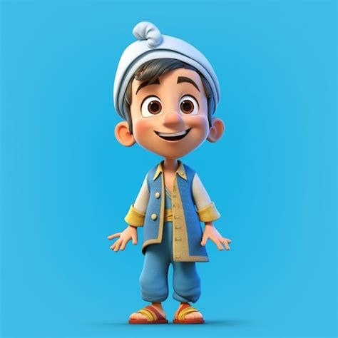 Un Personaje De Dibujos Animados Con Un Traje Azul Que Dice Pixar En