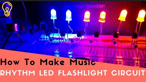 Music Rhythm Led Flashlight Circuit Diagram Music Led Light