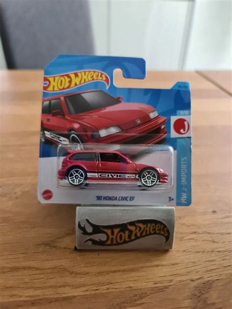 Hot Wheels HW J Imports 2023 90 Honda Civic EF 7 10 Short Kaufen Auf Ricardo
