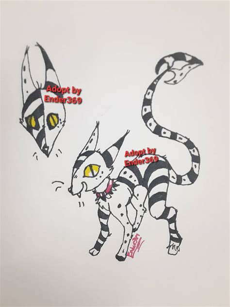 Demon Cat Adopt Closed Ota By Ender369 On Deviantart