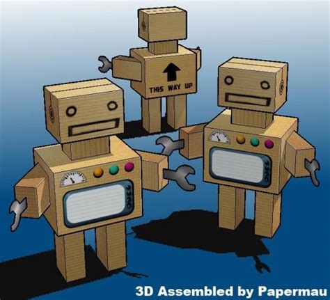 Diy Cardboard Robots