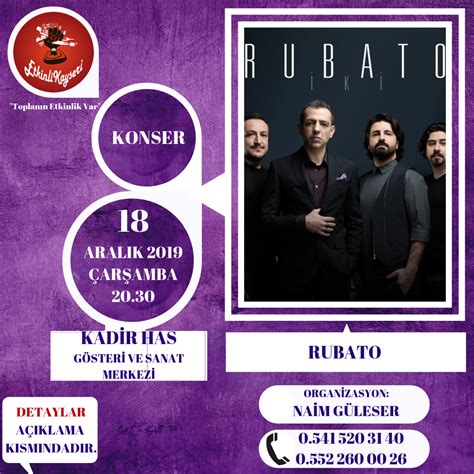 RUBATO - KONSER | sitem