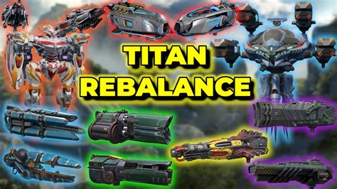 WR Massive Titan Rebalance Including Aether Nerf Buff And Veyron Nerf