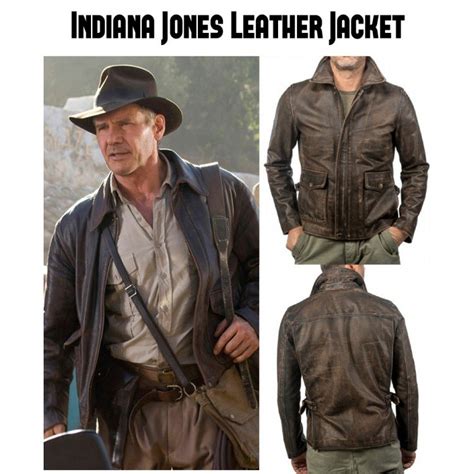 Indiana Jones Jacket | Raiders of The Lost Brown Jacket