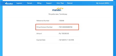 Cara Transfer Virtual Account Bank Mandiri Dengan Mudah