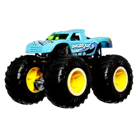 Masinuta Hot Wheels Monster Trucks Color Shifters Podium Crasher Emag Ro