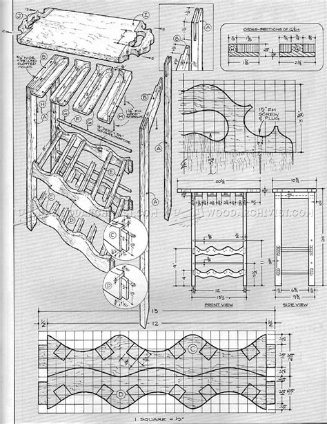 Wooden Wine Rack Plans • WoodArchivist