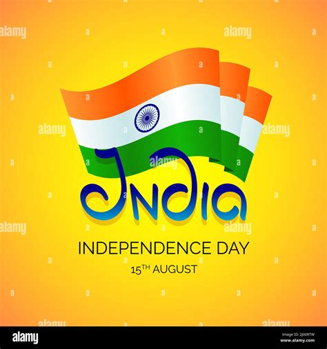 Indian Independence Day 15th August Banner India Country National