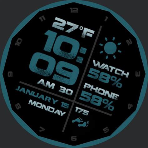 7 2 Ucolor Single Face Digital • Watchmaker The World S Largest Watch Face Platform Artofit