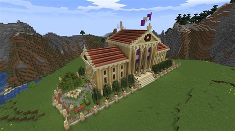 Neoclassical Capitol Building Minecraft Map