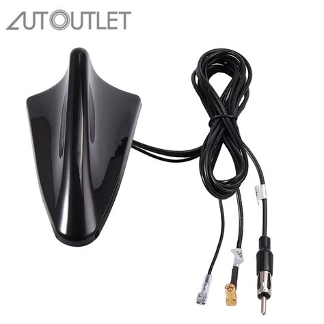 Autoutlet For Dab Car Aerial Antenna Smb Adapter Am Fm Shark Fin Roof