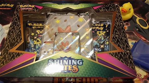 Let S Open And Shiny Eldegoss Box From Shining Fates Youtube