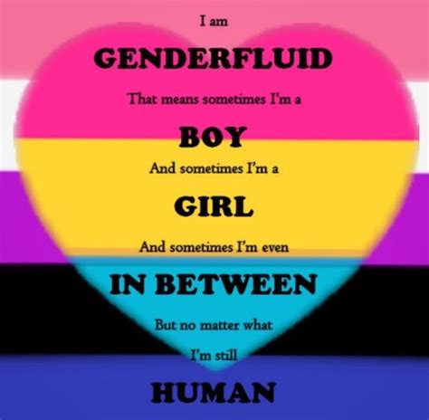 Genderfluid Quote Gökkuşağı