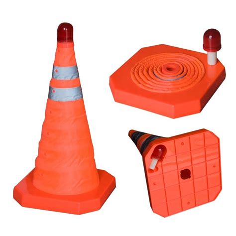 COLLAPSIBLE SAFETY CONE