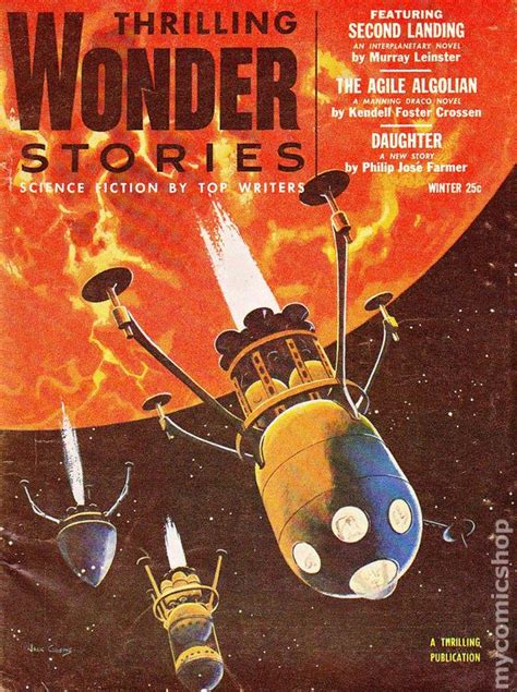 Thrilling Wonder Stories January 1954 Featuring Second Landing