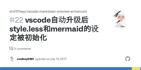 Vscode Style Less Mermaid Issue Shd Wyy Vscode