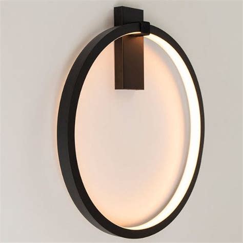 Contemporary Wall Light Hoop Onok Luz Tecnica Indoor Aluminum