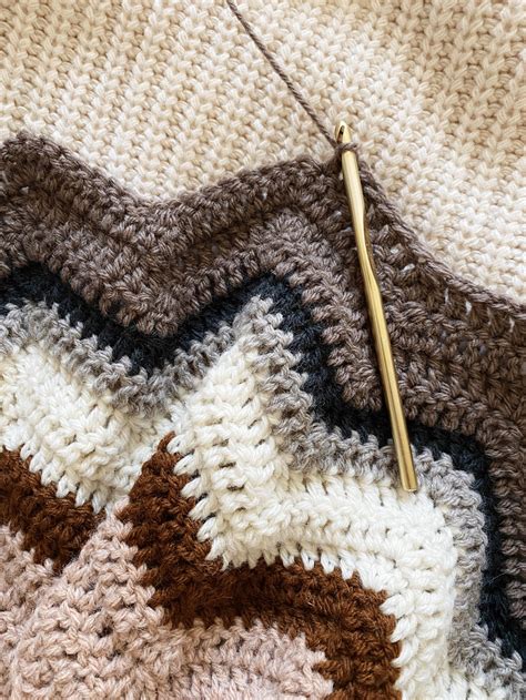 Zig Zag Crochet Blanket Pattern Daisy Cottage Designs Atelier Yuwa