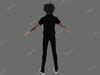 3D Model 3d Low Poly Male Avatar For Vrchat And For Vtubing VR AR