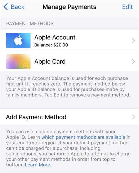 Apples Pay Services Explained And How To Find And Change Payment Methods