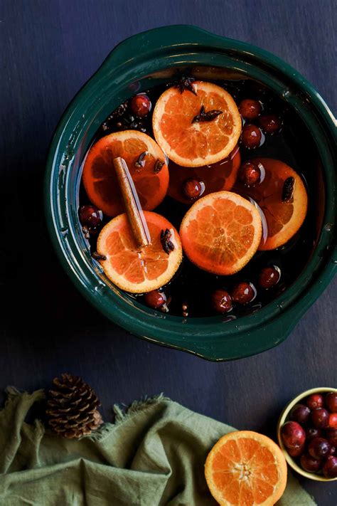 Crockpot Mulled Wine Peel With Zeal