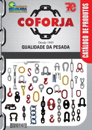 Coforja Correntes E Acessorios Brasil Ltda - Catalogo coforja | PDF