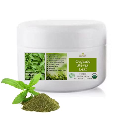 Stevia Leaf Powder Herbal Sense Life