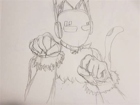 Here's Five Pebbles catboy since the official sub of [incert game ...