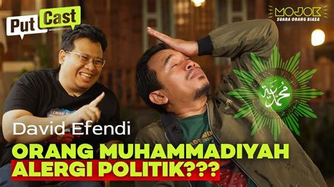 DAVID EFENDI MENEROPONG SUARA KAUM MUHAMMADIYAH PADA PILPRES 2024