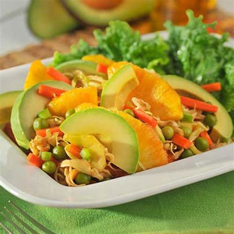 Salade Davocat Tropicale Avocats Du Mexique