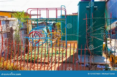 Colorful Jungle Gym Climbing Frame In Soweto Creche Preschool Ga