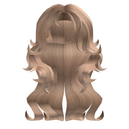 Messy Wolfcut In Blonde Roblox