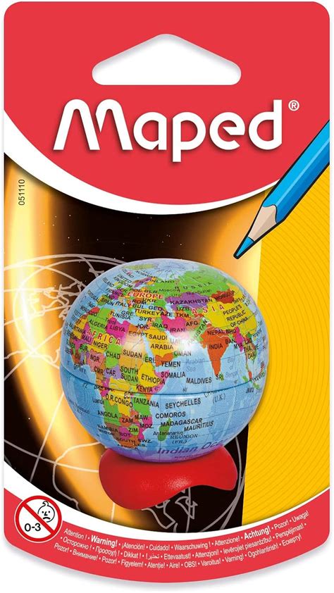 Maped Taille Crayon Globe Trou Taille Crayon Avec R Servoir