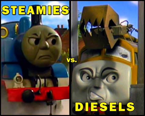 Steamies Vs Diesels Poster By Khalilma2023 On Deviantart