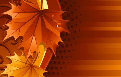 Background with maple leaves Vector for Free Download | FreeImages