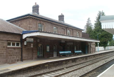 Main Buildings Abergavenny Railway © Jaggery Cc By Sa20