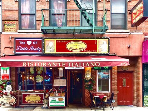 Ristorante Italiano Mulberry Street Little Italy Lower East Side